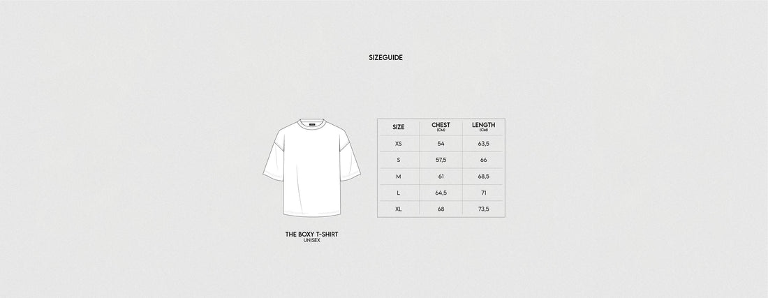 FIND YOUR FIT – INJUSTICE COLLECTION SIZE GUIDE
