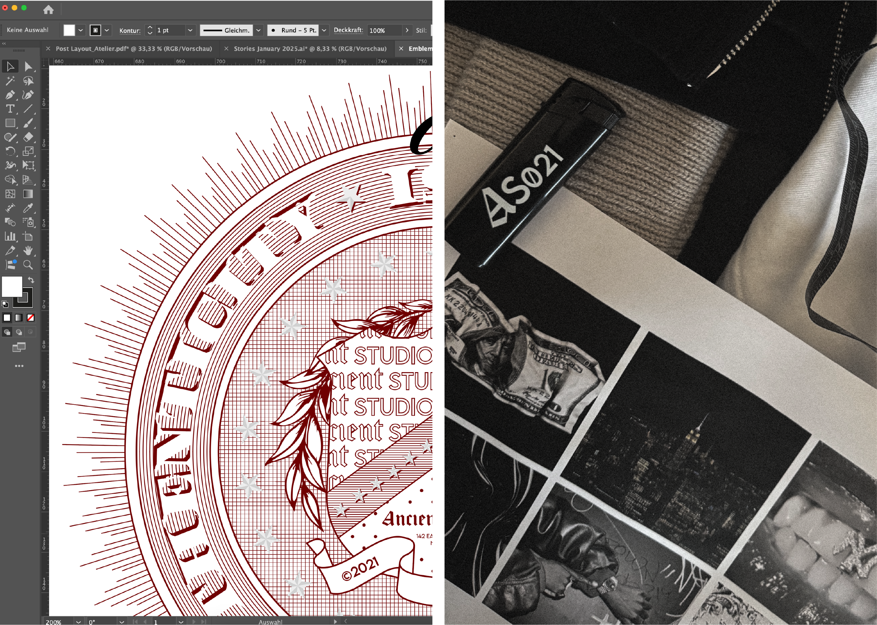 THE EMBLEM WAS BORN HERE