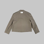 The Cropped Contrast Blazer