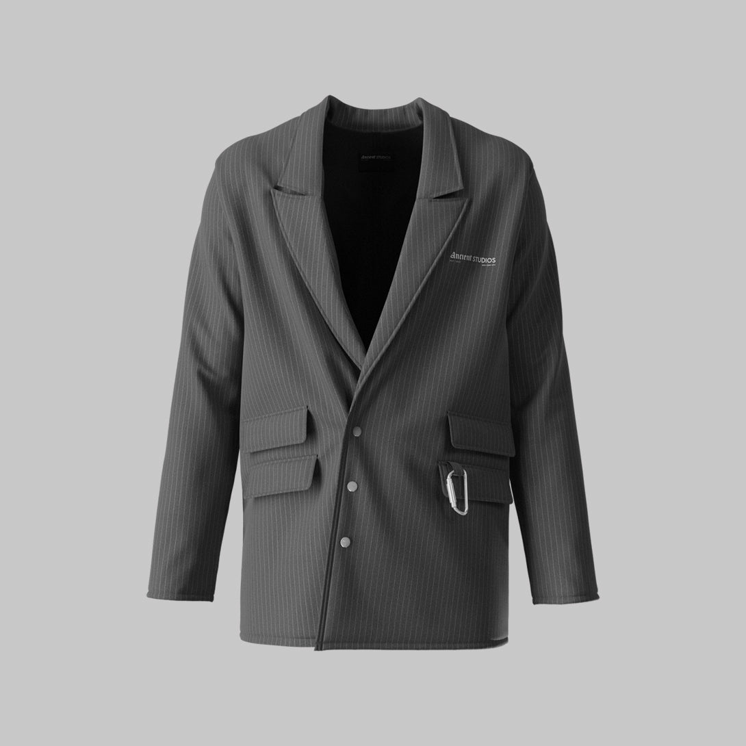 The Pinstripe Blazer