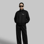 The Pinstriped Track Jacket