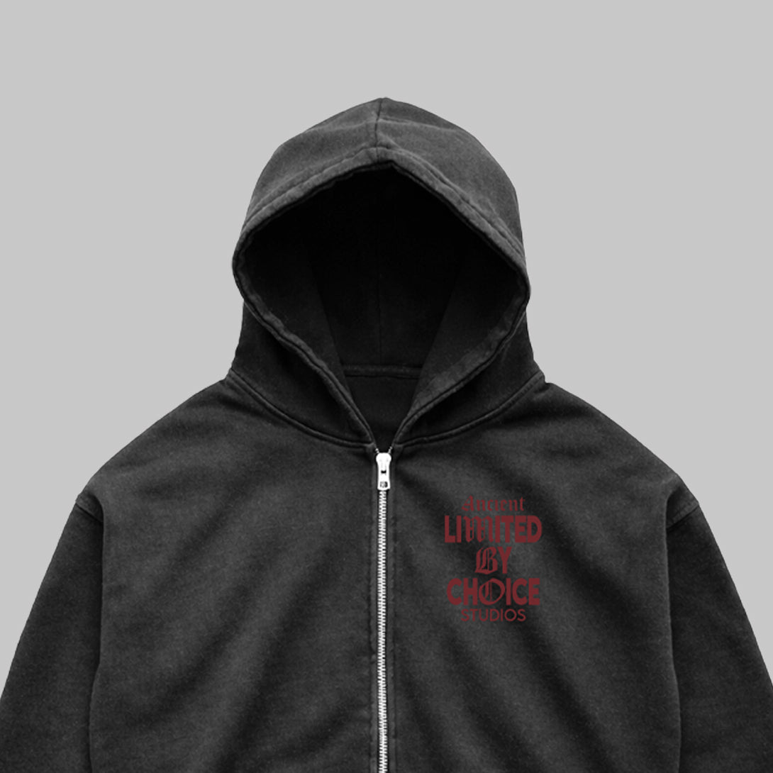 The Studded Limited Zip-Hoodie