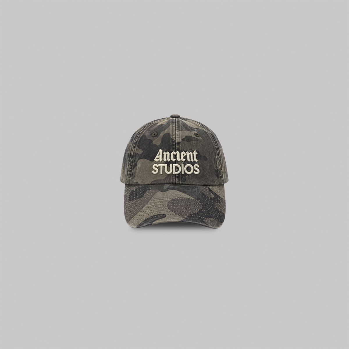The Washed Camouflage Cap