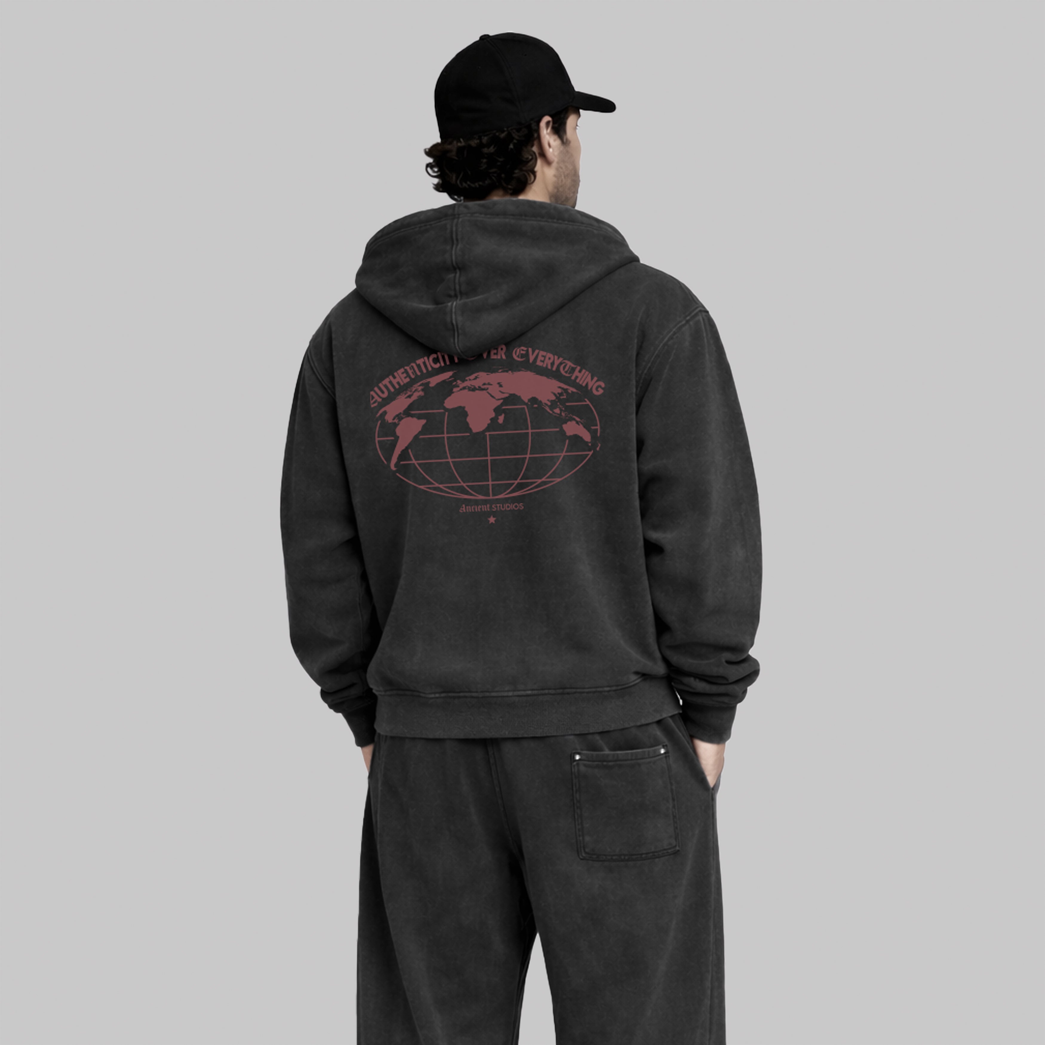 The Studded Limited Zip-Hoodie