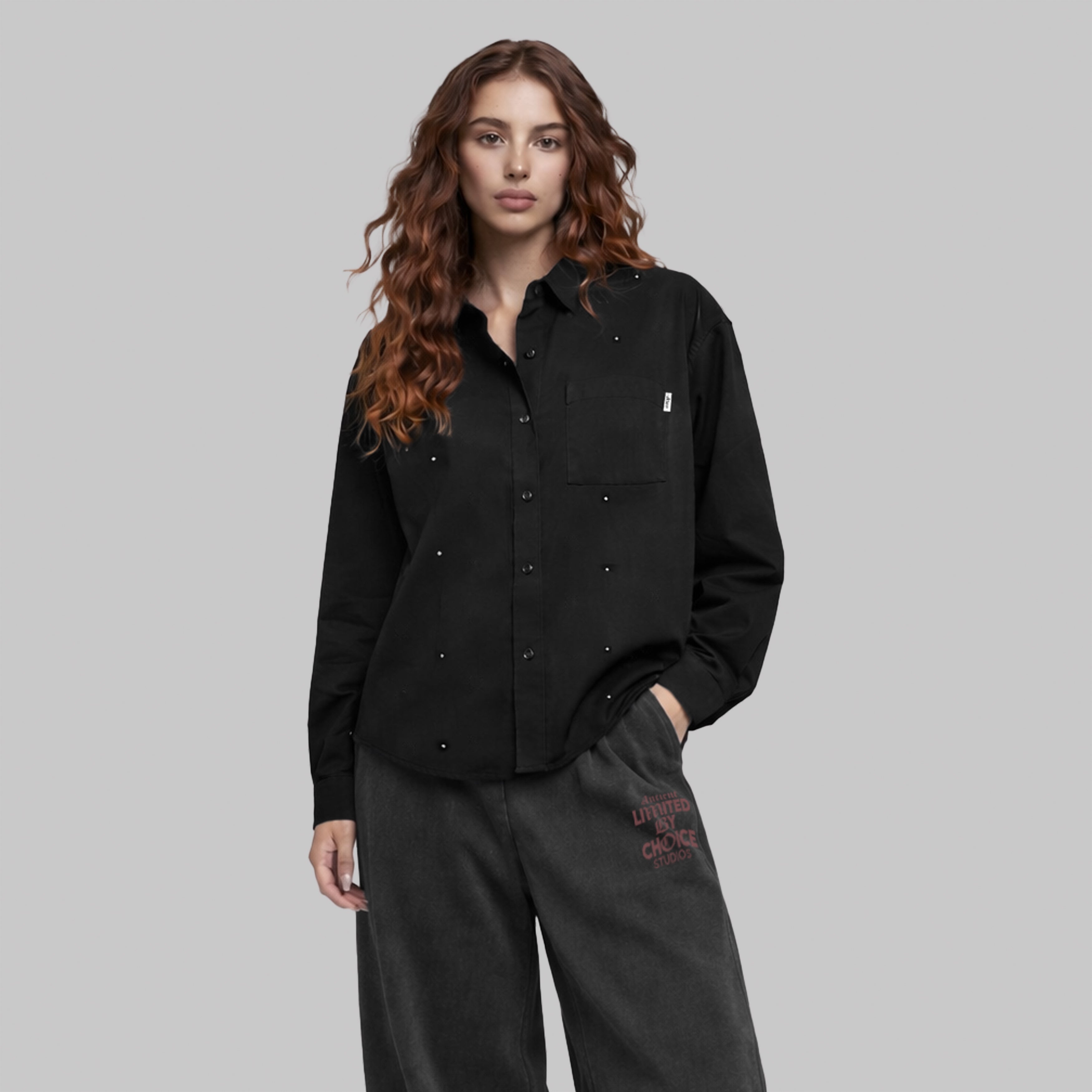 The Studded Longsleeve Shirt